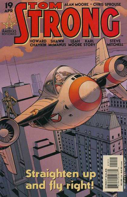 Tom Strong #16 April 2002 America/'s Best Comics Moore Sprouse